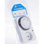 OAG PRİZ TİPİ ANALOG ZAMAN SAATİ