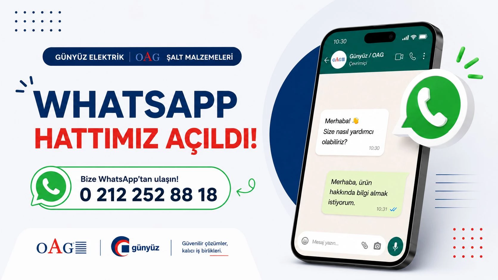 WhatsApp Sipariş Hattı